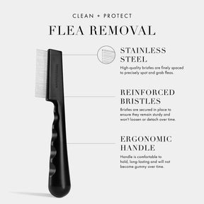 Tweezerman - Flea Comb Precision With Ergonomic Handle