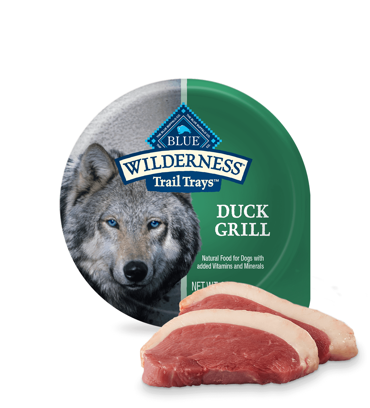 Blue Buffalo - Wilderness Trail Tray Duck Dog Food