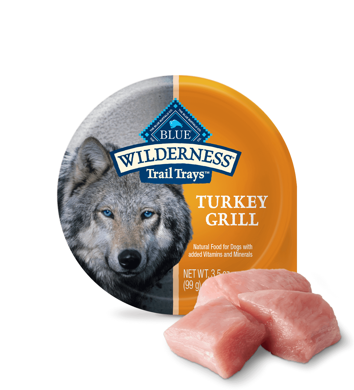 Blue Buffalo - Wilderness Trail Tray Turkey Dog Food