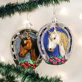 Old World Christmas - Winner Horseshoe Equestrian Champion Ornament