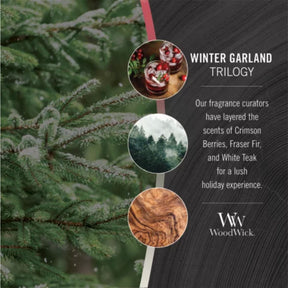 Woodwick - Medium Trilogy Winter Garland