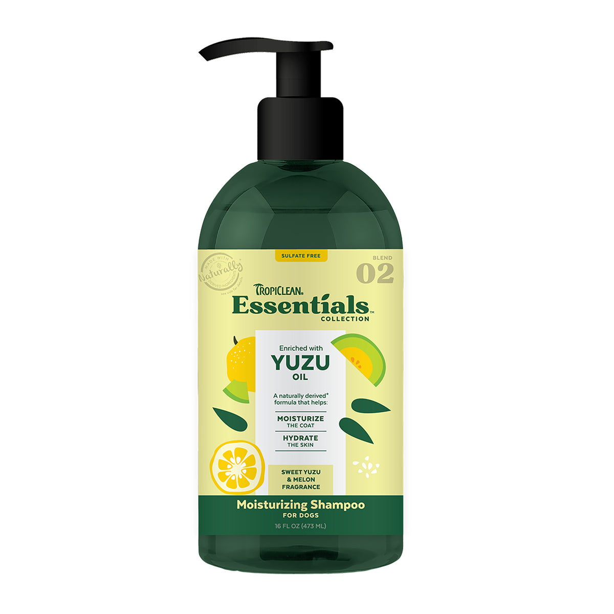 Tropiclean - Essentials Yuzu Fruit Shampoo for Dogs