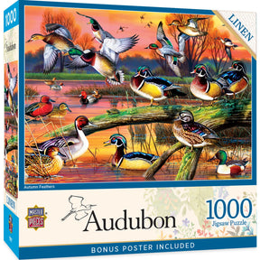 Autumn Feathers by Audubon - 1000 Piece Jigsaw Puzzle