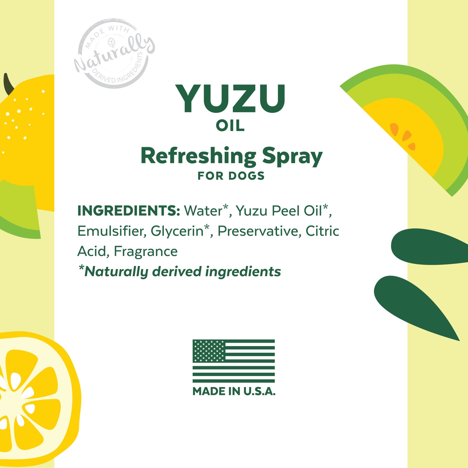 Tropiclean - Essentials Yuzu Fruit Deodorizing Spray