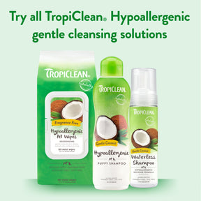 TropiClean - Hypoallergenic Pet Wipes Fragrance Free