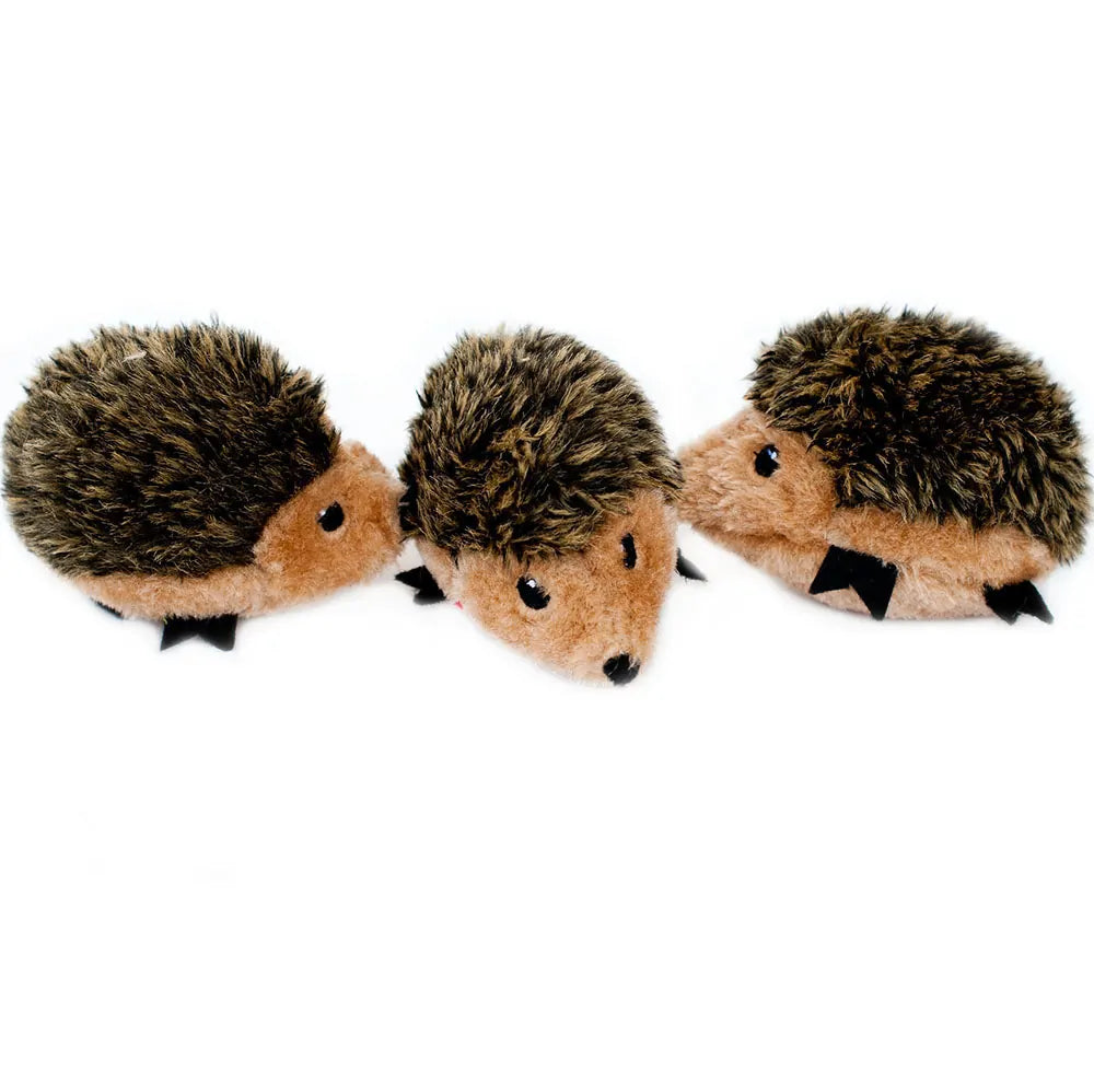 ZippyPaws - Miniz Hedgehog (3 pack)