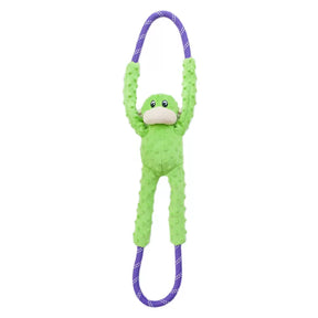 ZippyPaws - Monkey Rope Tugz - Green
