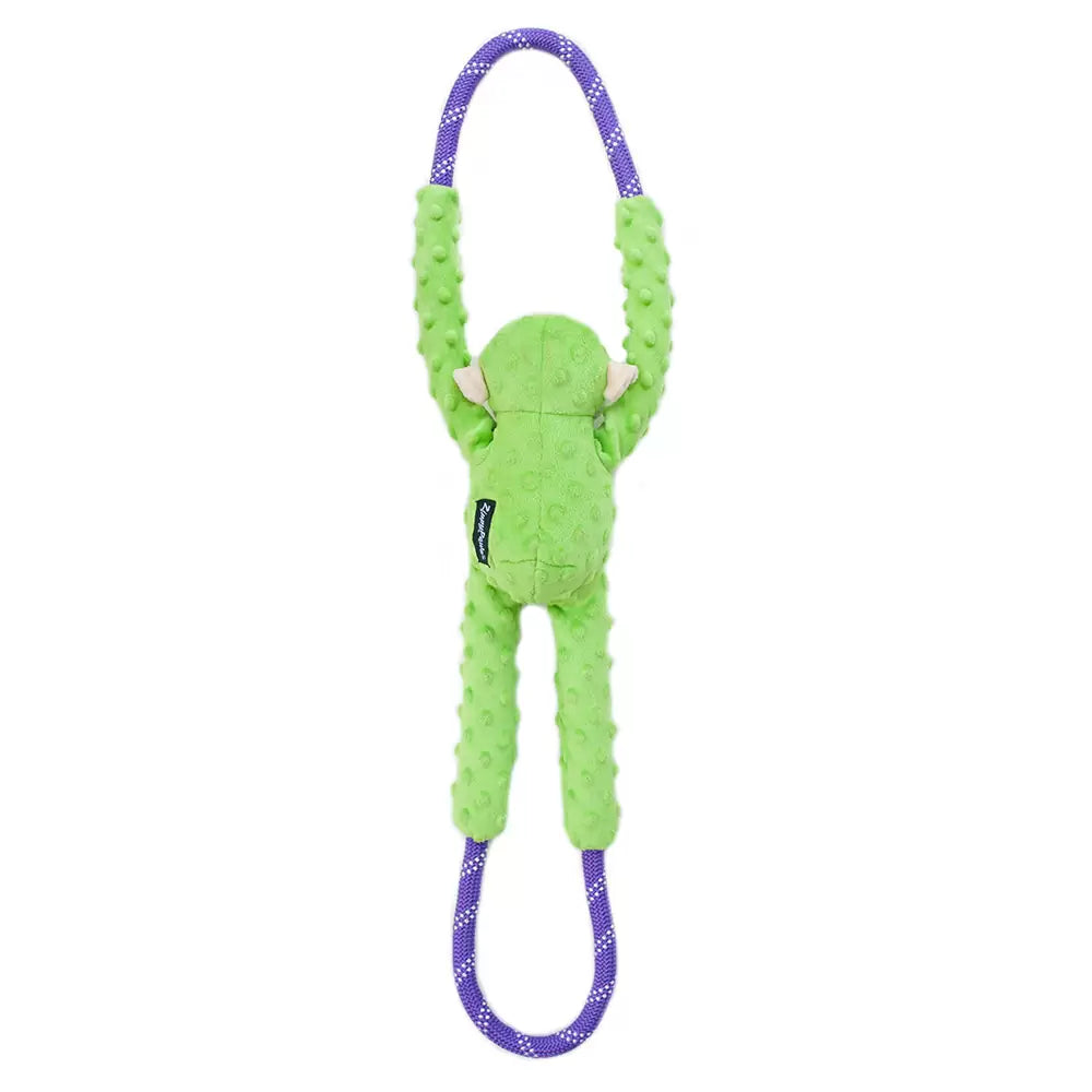 ZippyPaws - Monkey Rope Tugz - Green