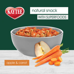 Kaytee - Natural Snack Apple & Carrot With Superfoods