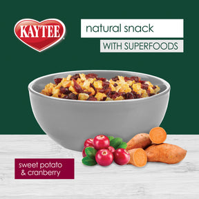 Kaytee - Natural Snack Sweet Potato & Cranberry With Superfoods