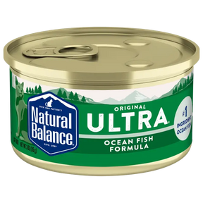 Natural Balance, Original Ultra - All Cat Breeds, All Life Stages Ocean Fish Recipe Canned Cat Food