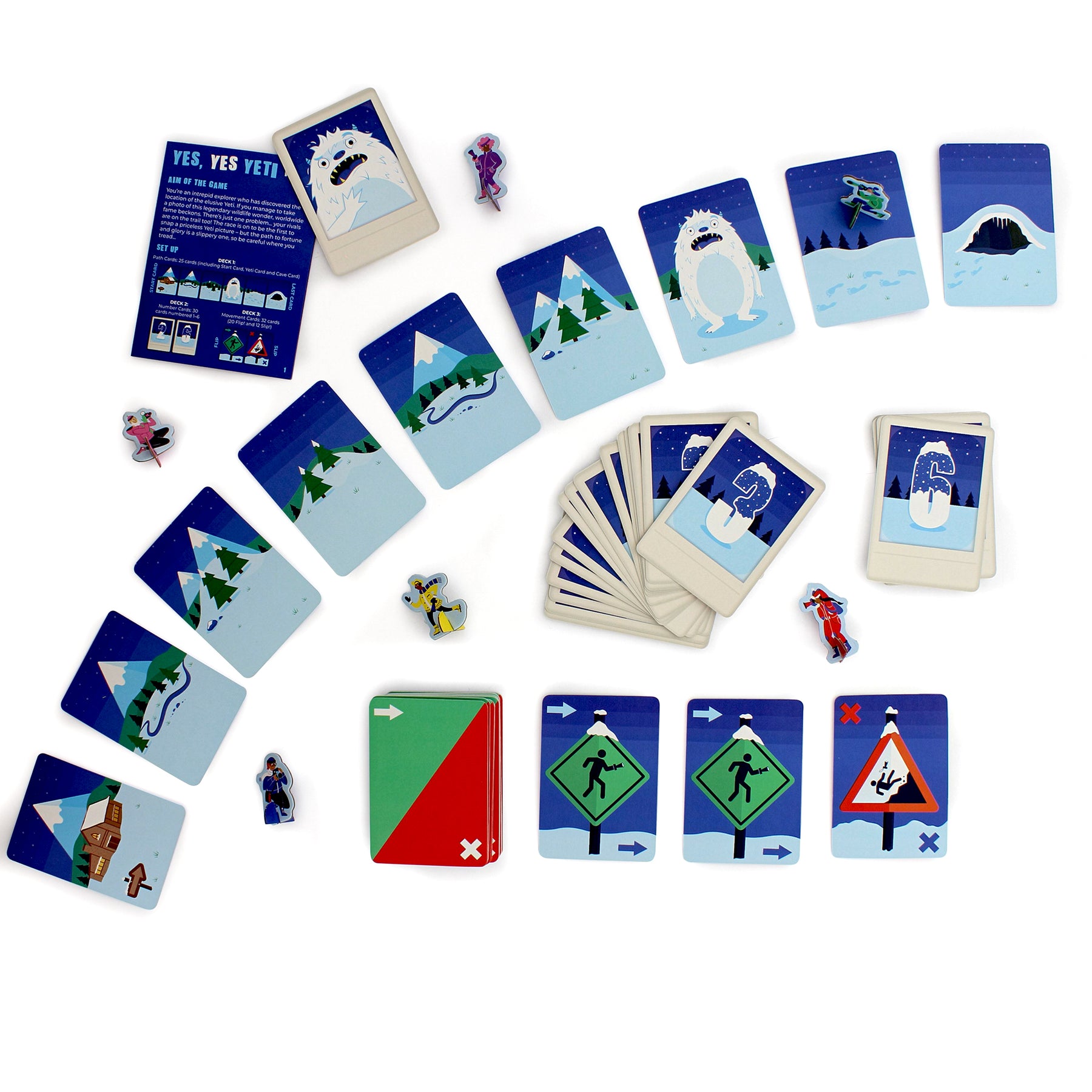 Ginger Fox - Yes, Yes, Yeti Card Game