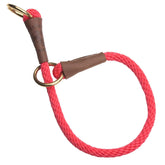 Mendota Products - Choke Collar Poly Round Red