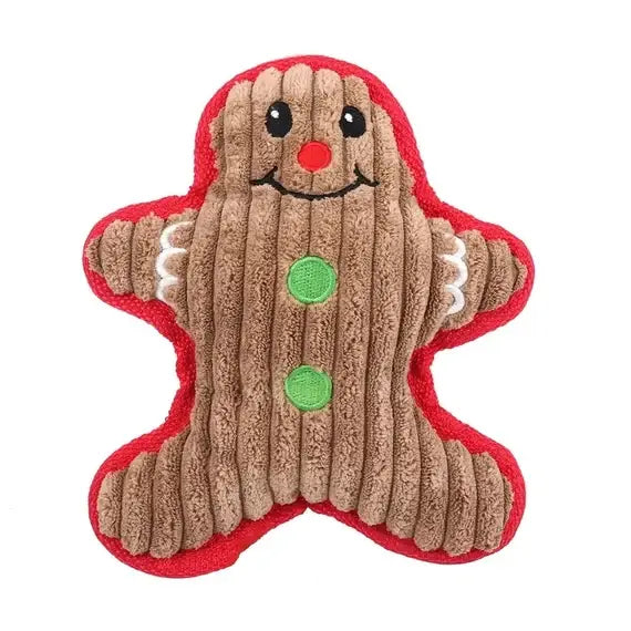Pups & poochez - Gingerbread squeaker Plush