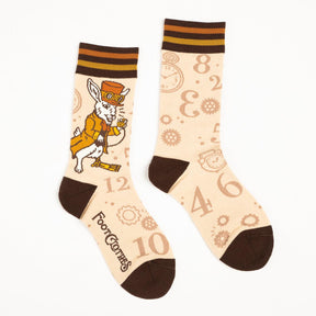 FootClothes LLC - Socks White Rabbit