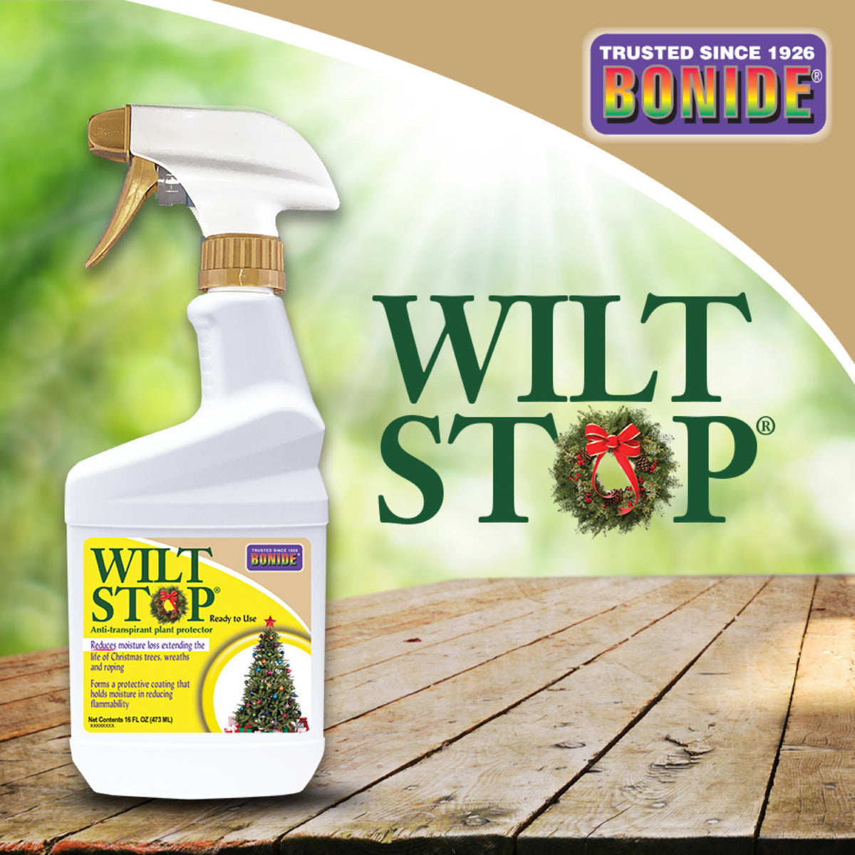 Bonide -Wilt Stop contains Pinene Protects against Drought