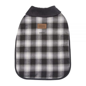 Carolina Pet - Pendleton Charcoal Ombre Plaid Dog Coat