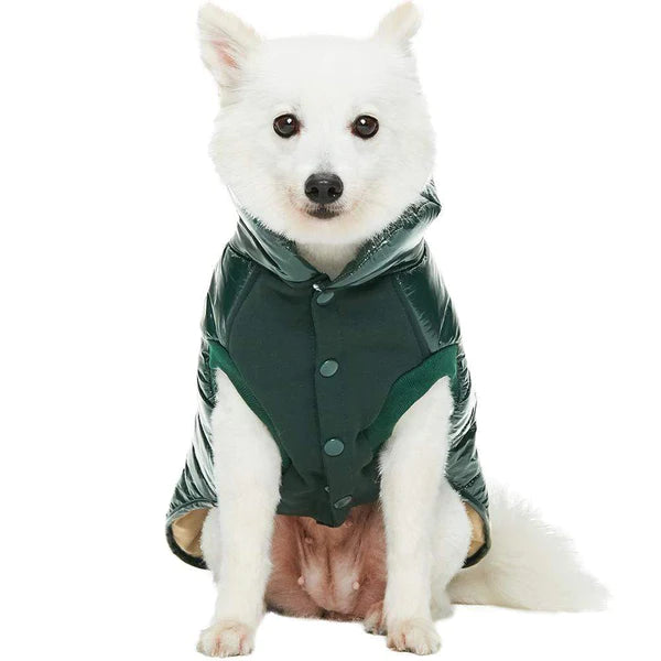 Dog Puffer Jacket Hunter Green
