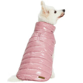 Dog Puffer Jacket Pink