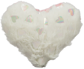 Pearlescent Heart Corduroy & Plush With Pearlescent Hearts Dog Toy