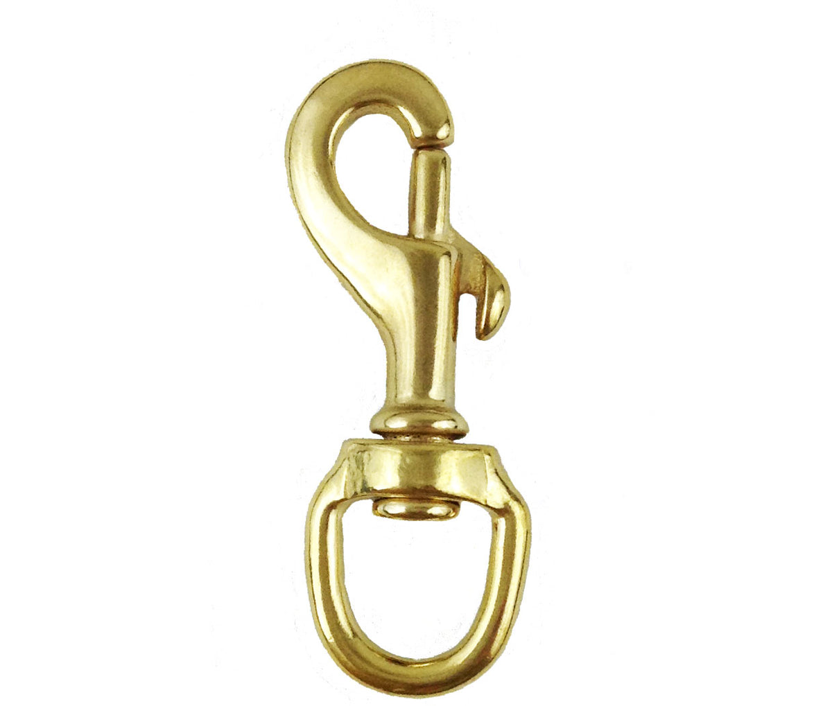 Solid Brass Swivel Click Snap - Southern Agriculture