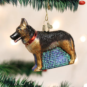 Old World Christmas - German Shepherd Ornament