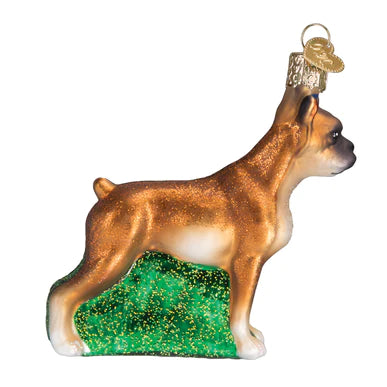 Old World Christmas Boxer Ornament