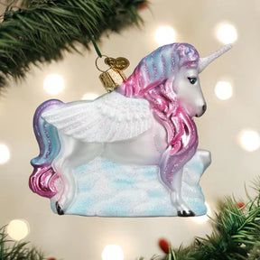 Old World Christmas - Ornament Glass Unicorn Alicorn