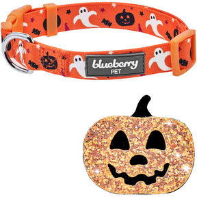 Jack-O-Lantern | Halloween Dog Collar