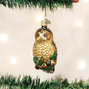 Old World Christmas - Spotted Owl Ornament