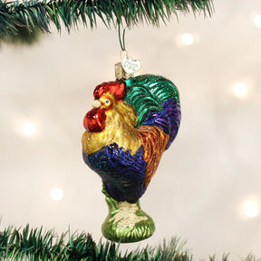 Old World Christmas - Heirloom Rooster Ornament