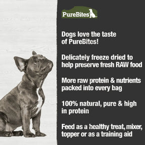 Pure Bites - Beef Liver Freeze Dried Dog Treats 4.2oz
