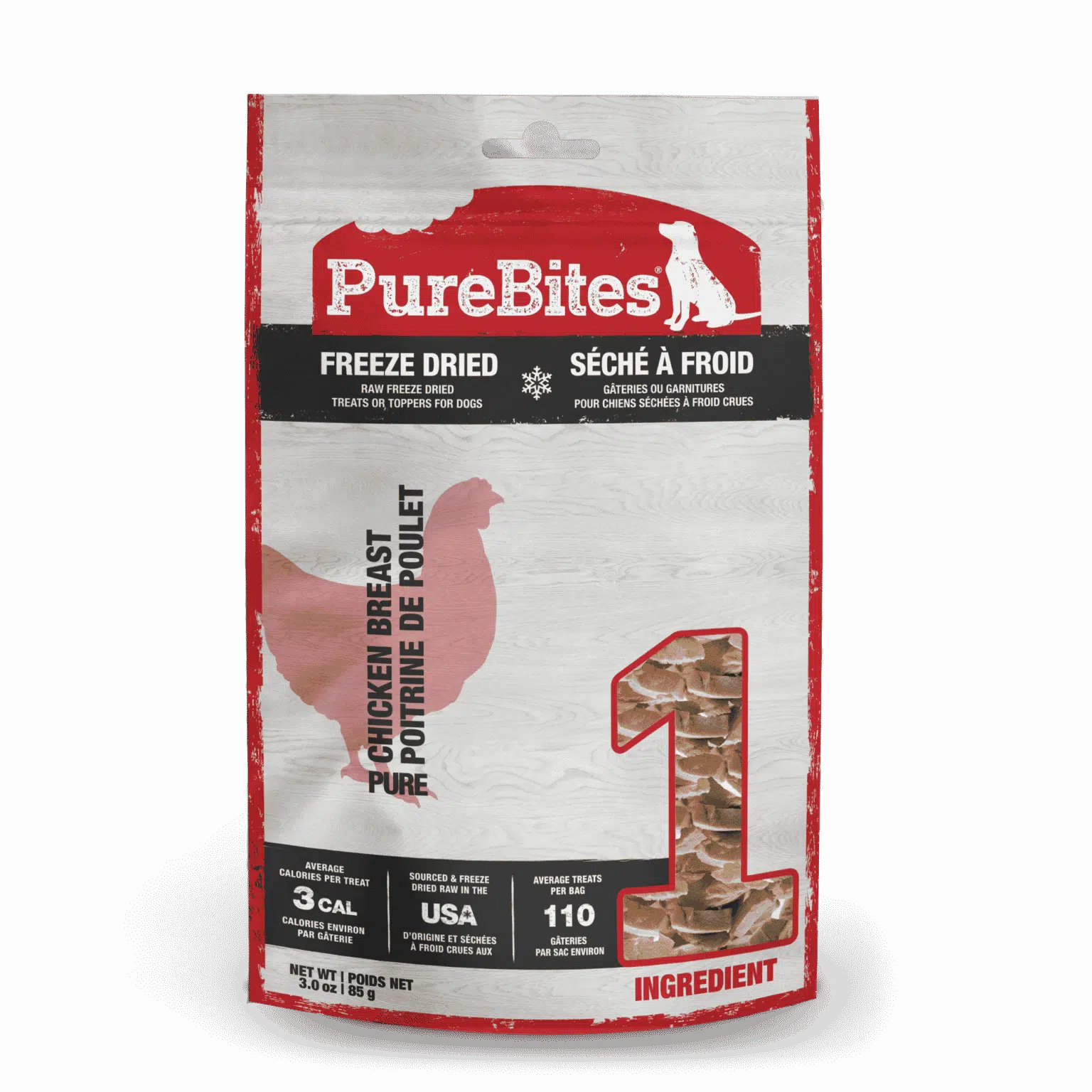 Pure Bites - Chicken Breast Freeze Dried Dog Treats
