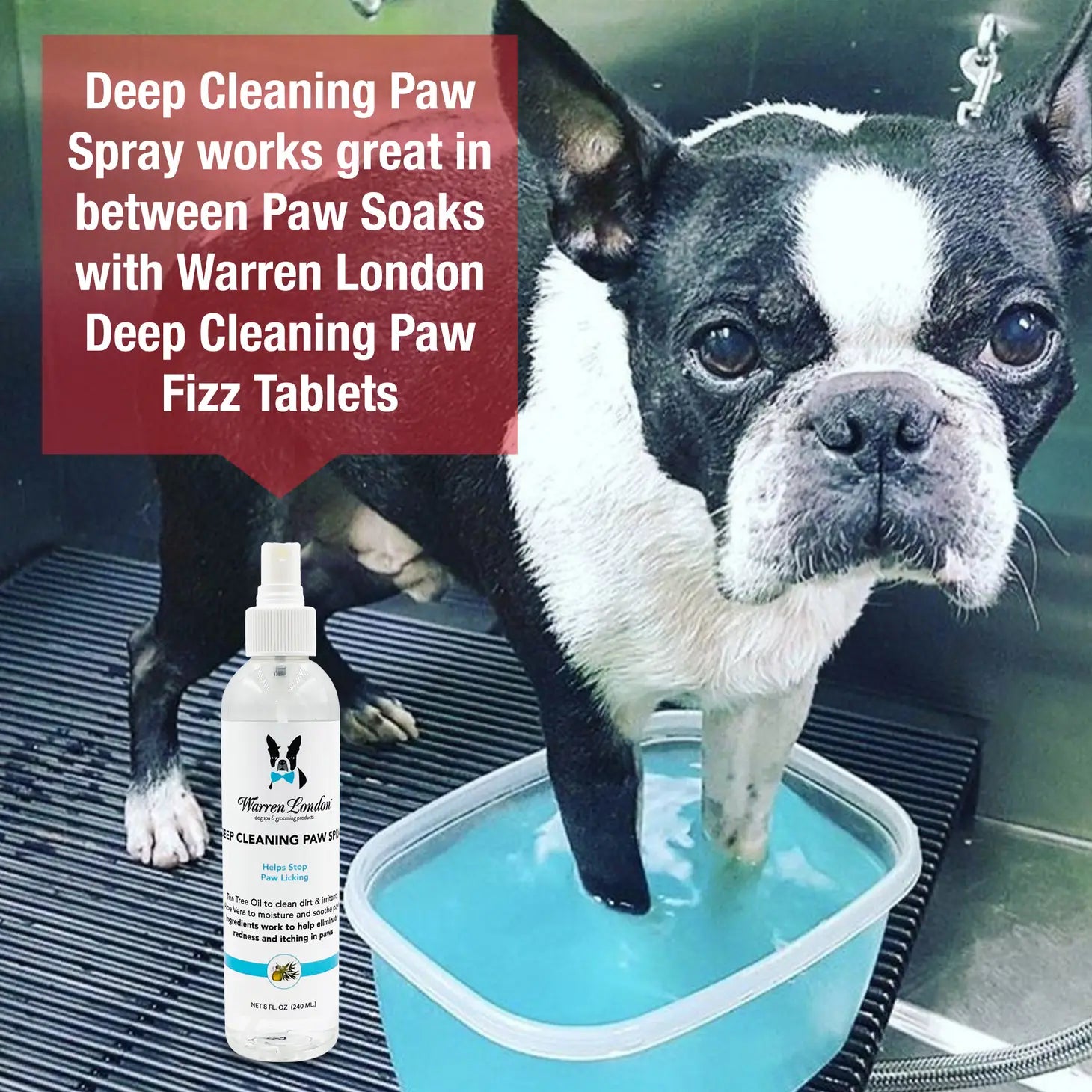 Deep Cleaning Paw Spray