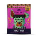 GivePet - Howl-O-Ween Pumpkin, Peanut Butter & Honey Dog Treats