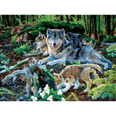 Puzzle Forest Wolf Family