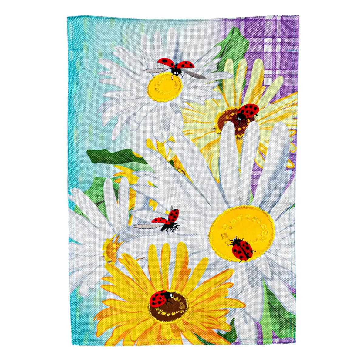 Flag Daisy & Ladybug Field