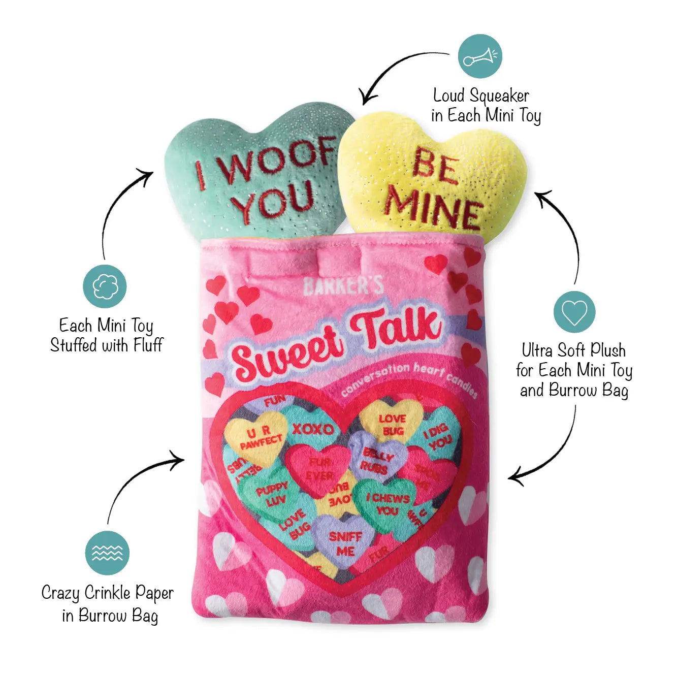 Dog Toy Sweet Talk