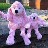 HuggleHounds - Diva Pink Poodle Knottie