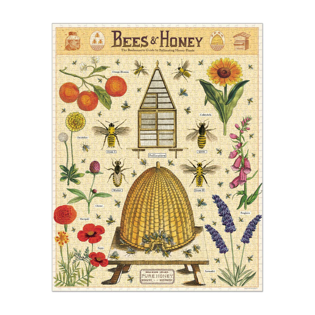 Cavallini & Co. - Puzzle Bees & Honey