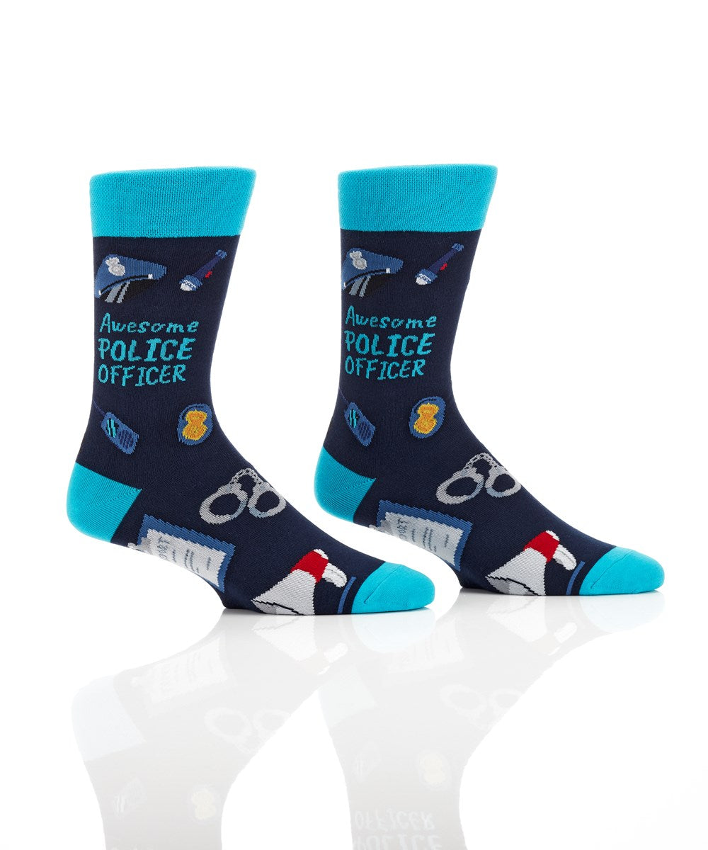 Cop Socks Yo Sox - Socks Police Officer