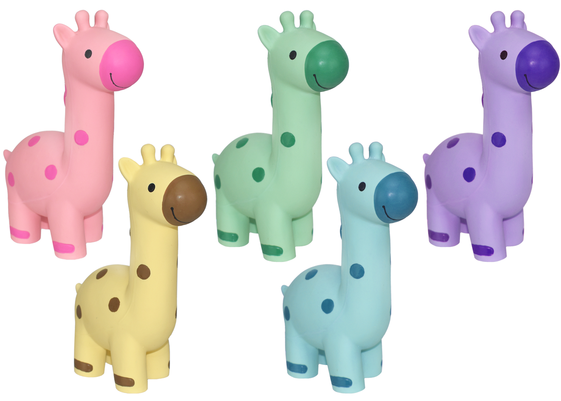 Multipet - MiniPet Latex Giraffe Dog Toys