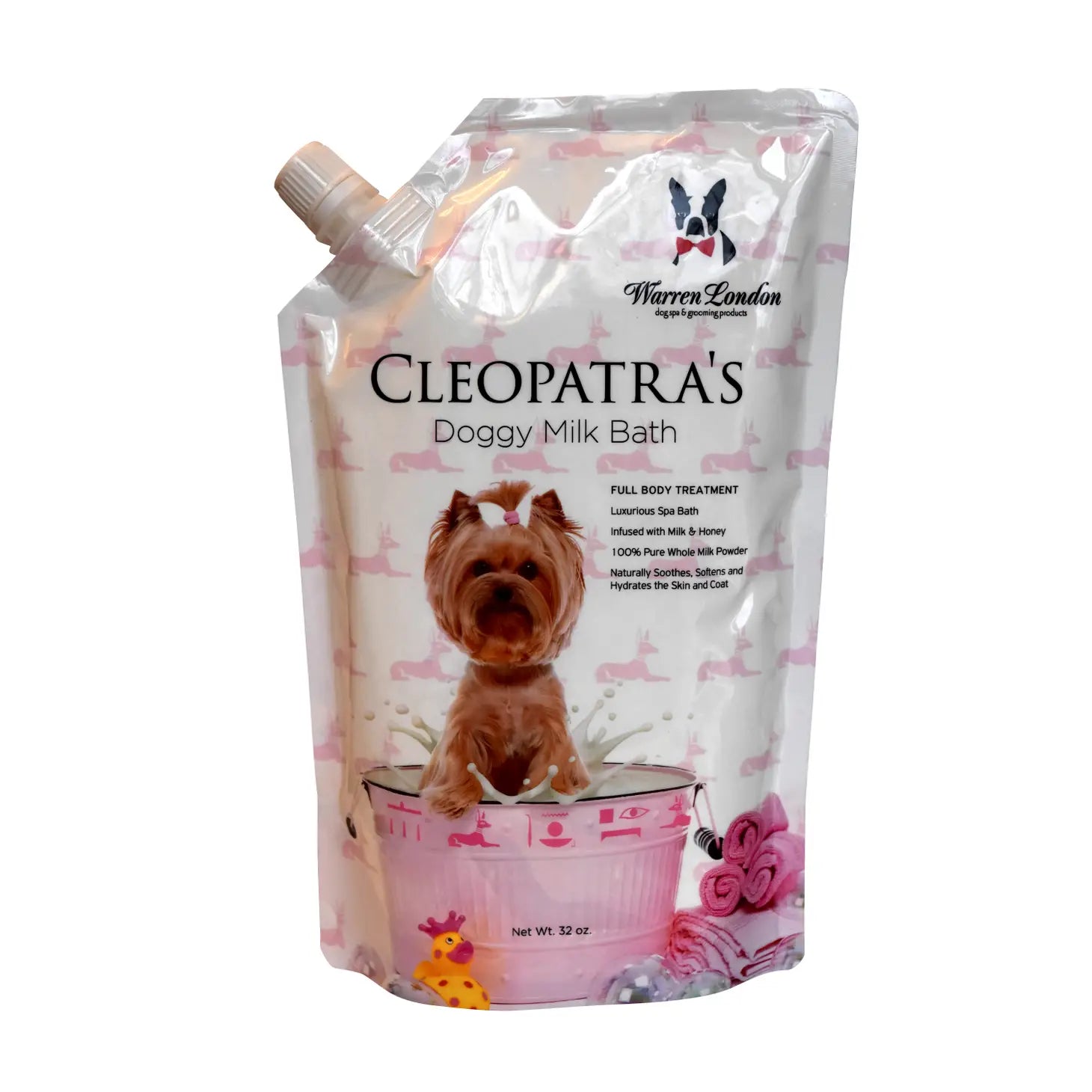 Cleopatra's Doggy Milk Bath
