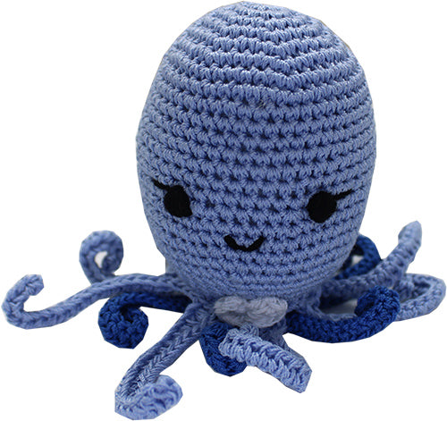 Knit Knacks Ollie The Octopus Organic Cotton for Small Dogs