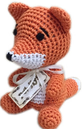Knit Knacks Kit The Fox Organic Cotton for Small Dogs
