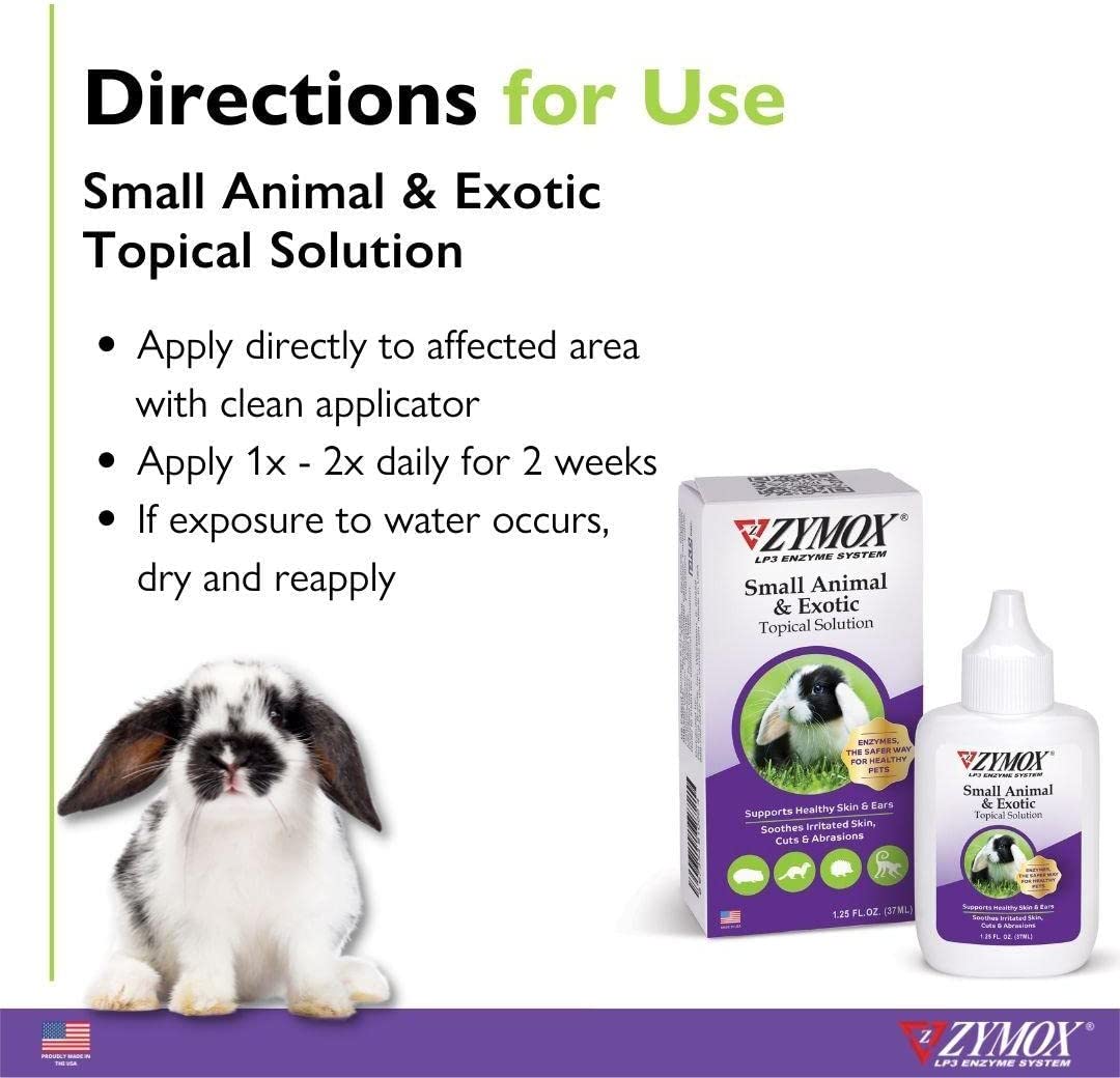 Pet Kings -  Zymox Small Animal & Exotic Topical Solution