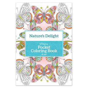 Pocket Coloring Book Nature's Delight