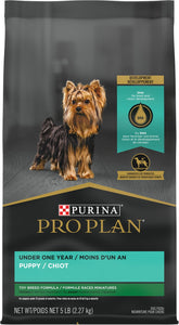 Purina Pro Plan, FOCUS - Toy Breed, Puppy Chicken & Rice Recipe Dry Dog Food 5lbs.-Southern Agriculture