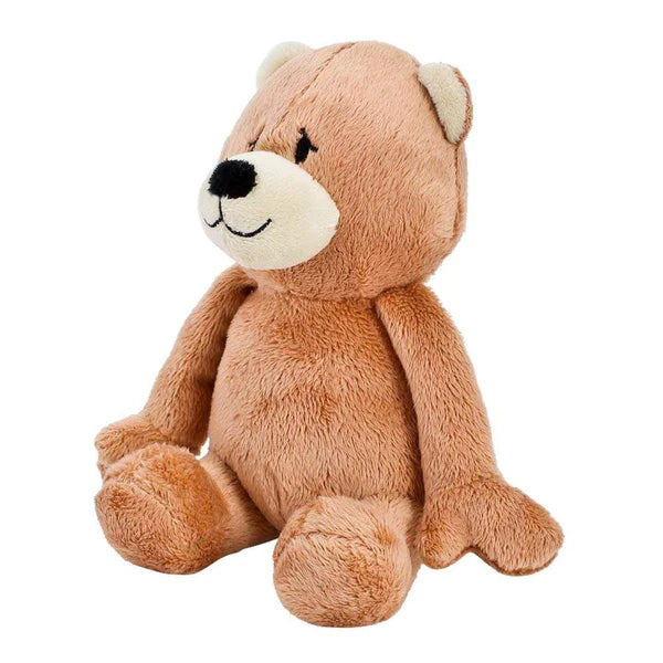 Blueberry Pet - Squeaky Dog Toy Plush Bear Sandy Brown