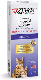 Pet Kings -  Zymox Enzymatic Topical Cream Cats 0.5% Hydrocortisone